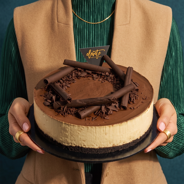 Chocolate Tuxedo Cake