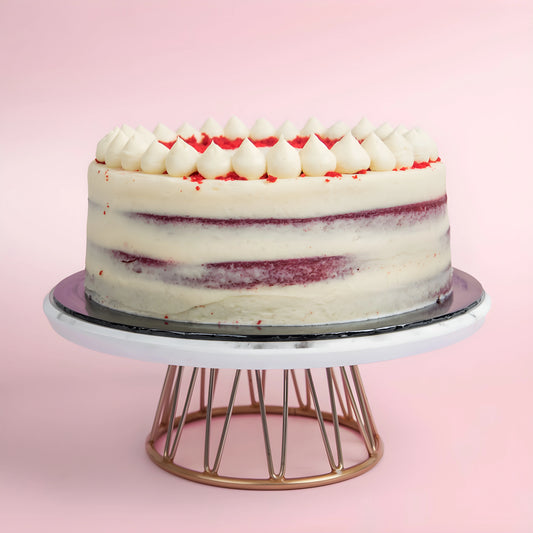 Raspberry Red Velvet Cake