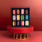Valentine's Day Box of 12 Assorted Macarons