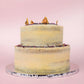 Lemon Poppyseed 2-Tier Cake (4kg)