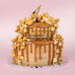Salted Caramel Chocolate Popcorn 2-Tier Cake (4kg)