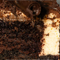Chocolate Tuxedo Cake