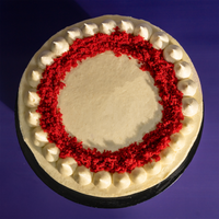Raspberry Red Velvet Cake