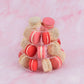 Assorted Macarons - Tower of 25 Pink Blossom