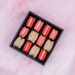 Assorted Macarons - Box of 12 Pink Blossom