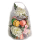 Assorted Macarons & Flower Tower