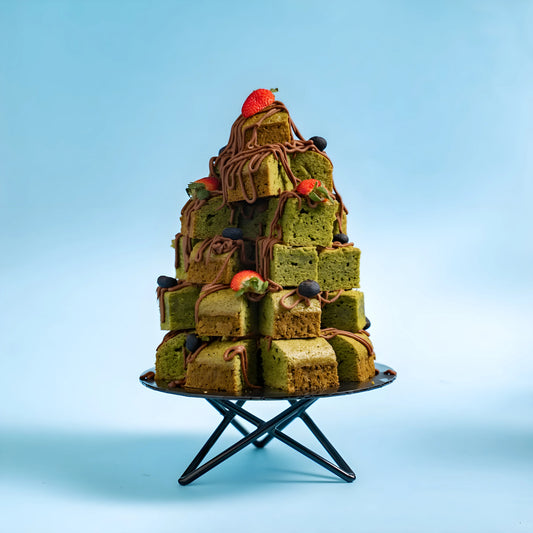 Matcha Stacked Brownies (36pcs)