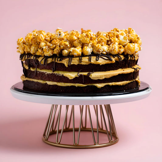 Salted Caramel Chocolate Popcorn Cake 9 Inch (2kg)
