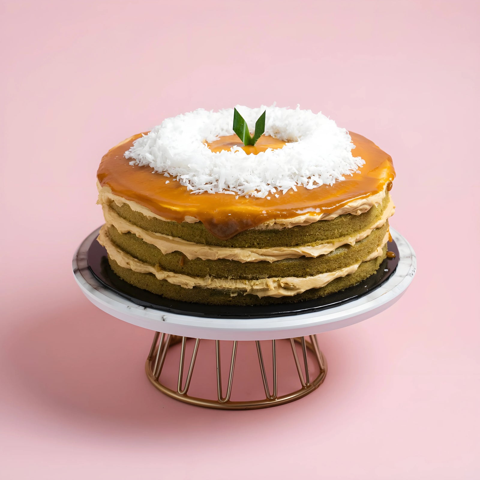 The Locale Cake (Pandan Gula Melaka)